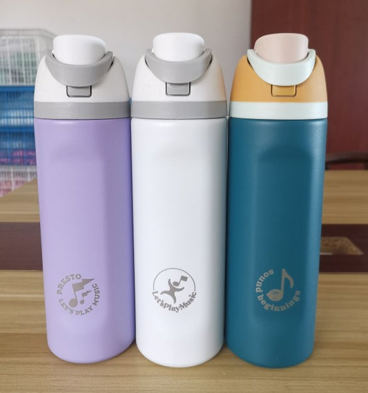 24oz. Insulated Water Bottle - Stainless Steel