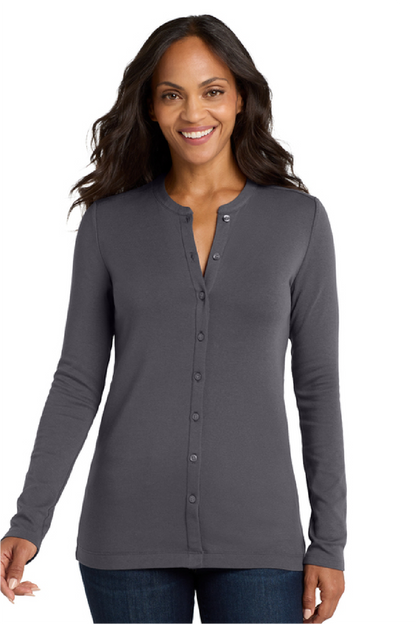 Port Authority Women's Stretch Button-Front Cardigan