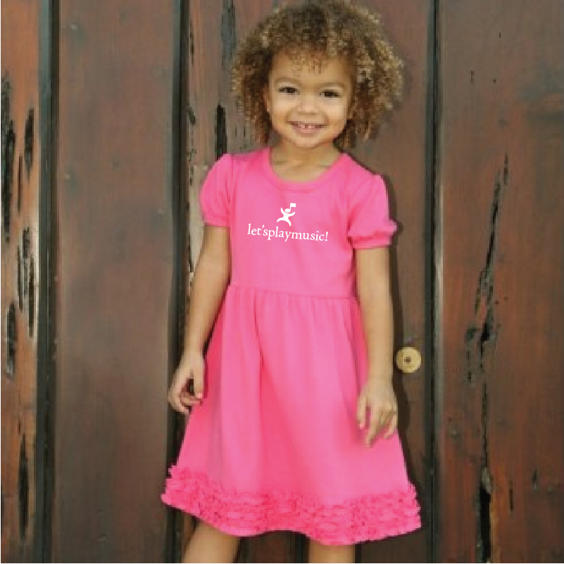 Ruffle Hem Student Dress