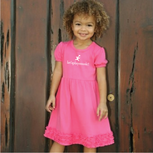 Ruffle Hem Student Dress