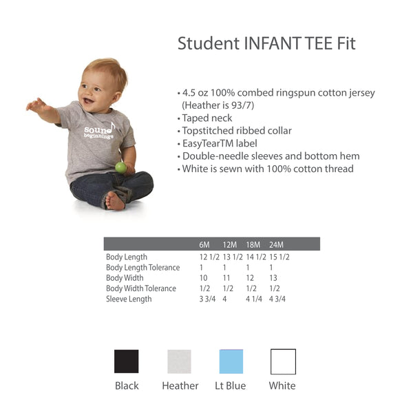 Student Tees STUDIO SET - for trying out sizing
