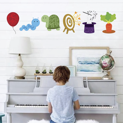 Wall Decals - Large Waterproof Vinyl Stickers