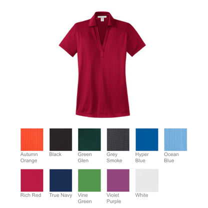 Ladies "Training Team Polo" - Fine Jacquard Polo (L528)
