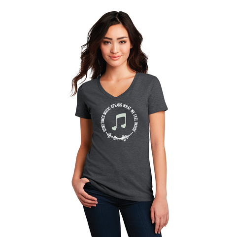 MUSIC SPEAKS T-shirt