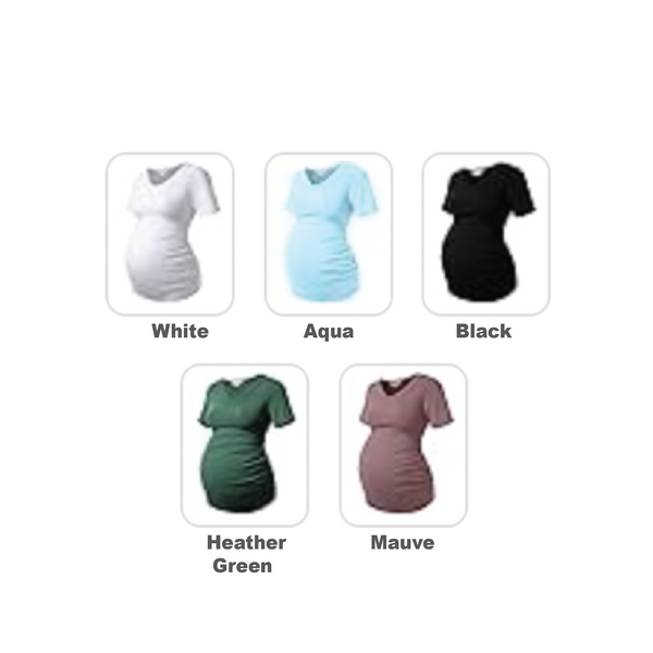 Maternity Ruched Sides Shirt