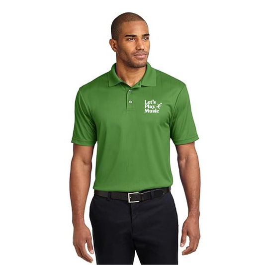 Men's "Training Team Polo" - Fine Jacquard Polo