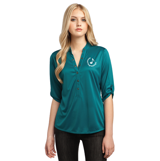 OGIO Henley 3/4 Sleeve Shirt