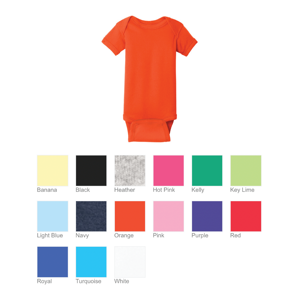 STUDENT TEES - Onesie Fit (for orders up to 5 shirts - use bulk order for larger orders please)