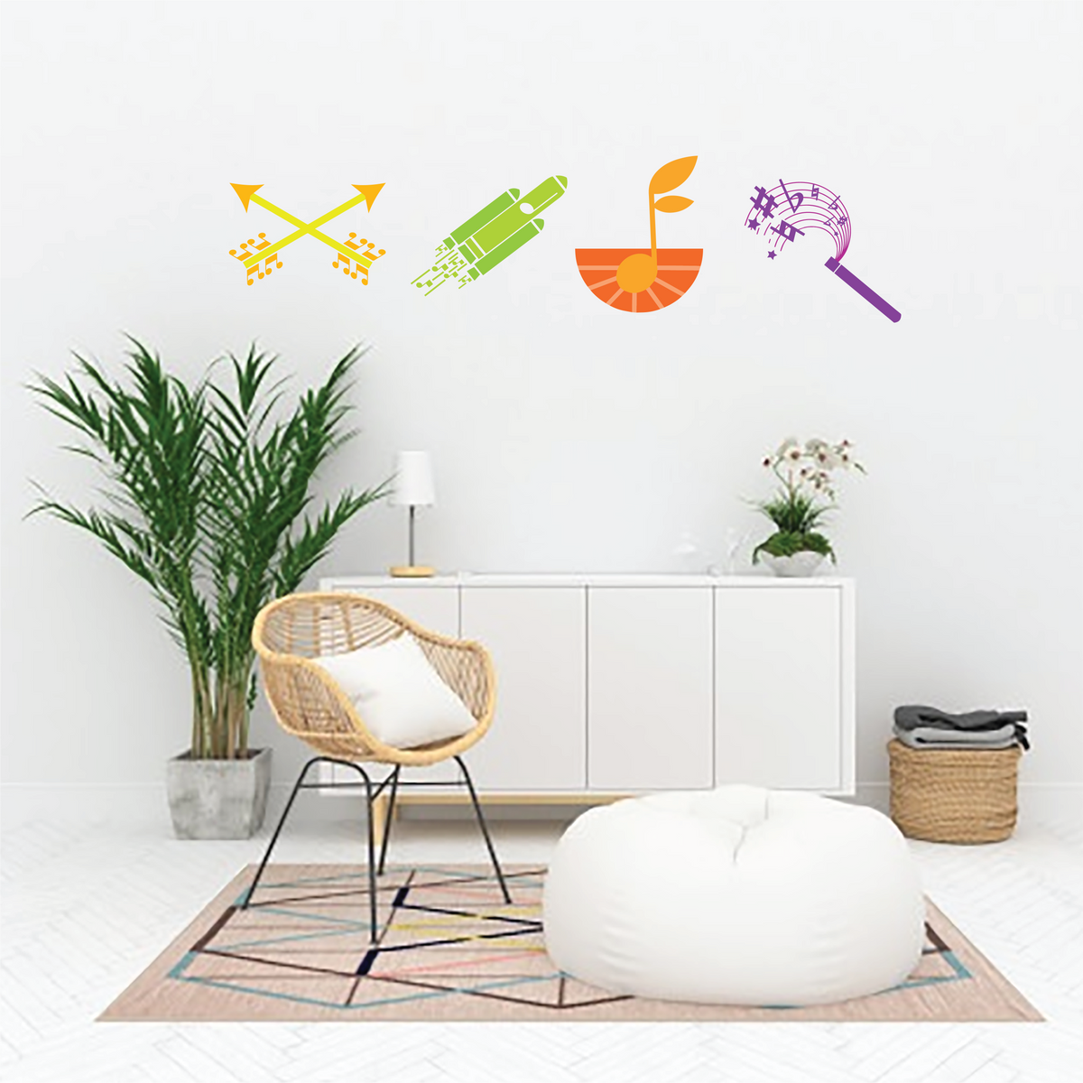 Wall Decals - Large Waterproof Vinyl Stickers