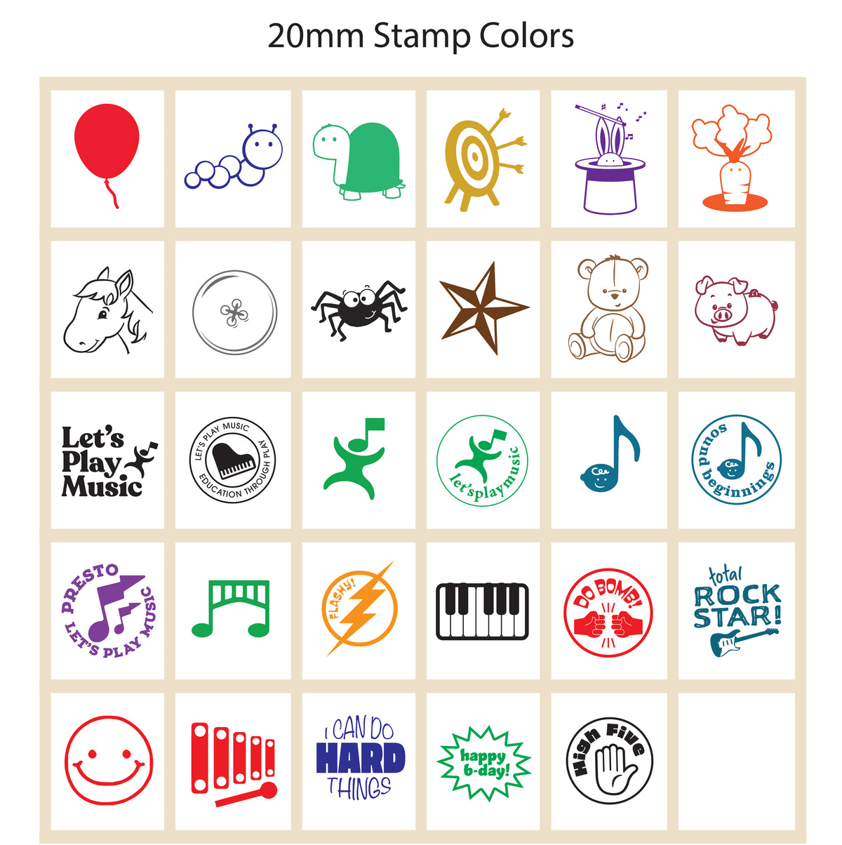 Self-Inking Quick-Dry Stamps