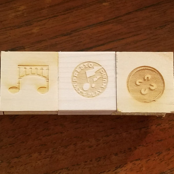 CLEARANCE Logo Stamps