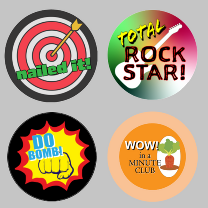 Bag Bling Buttons