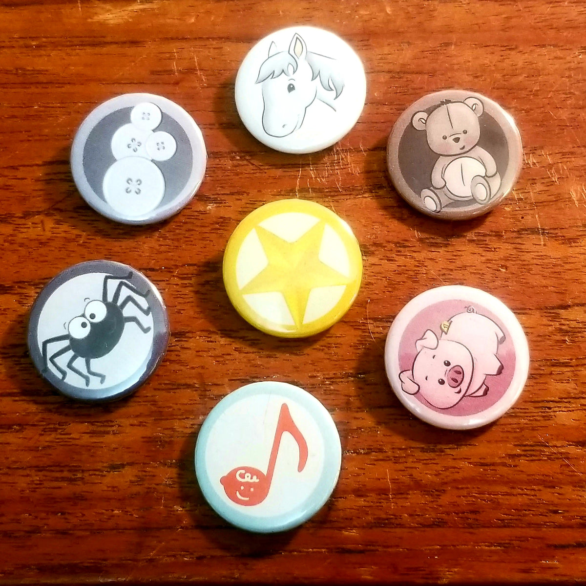 Bag Bling Buttons