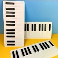 QUIET KEYS - Plastic Keyboard for Teacher Demo