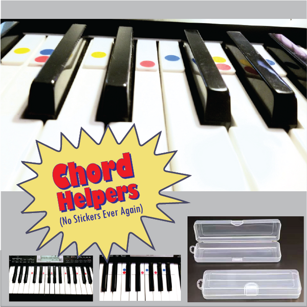 Chord Helpers 2.0!!!!! NOW MORE STUDENT FRIENDLY! (No Stickers Ever Again!)