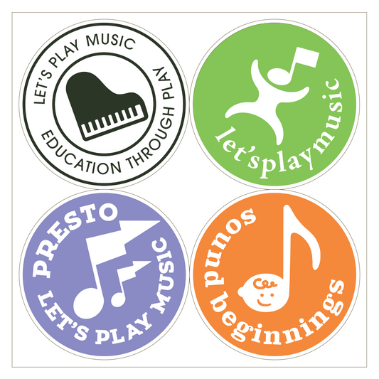 Circle Logo Waterproof Vinyl Stickers