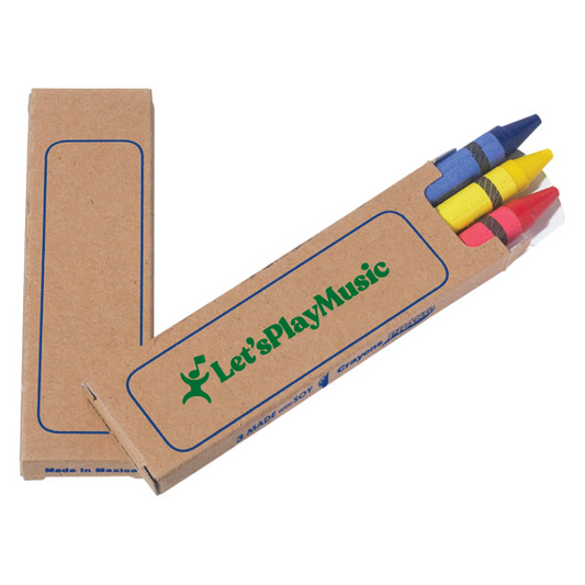 Crayons - Box of Red/Blue/Yellow
